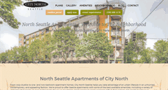 Desktop Screenshot of citynorthapts.com
